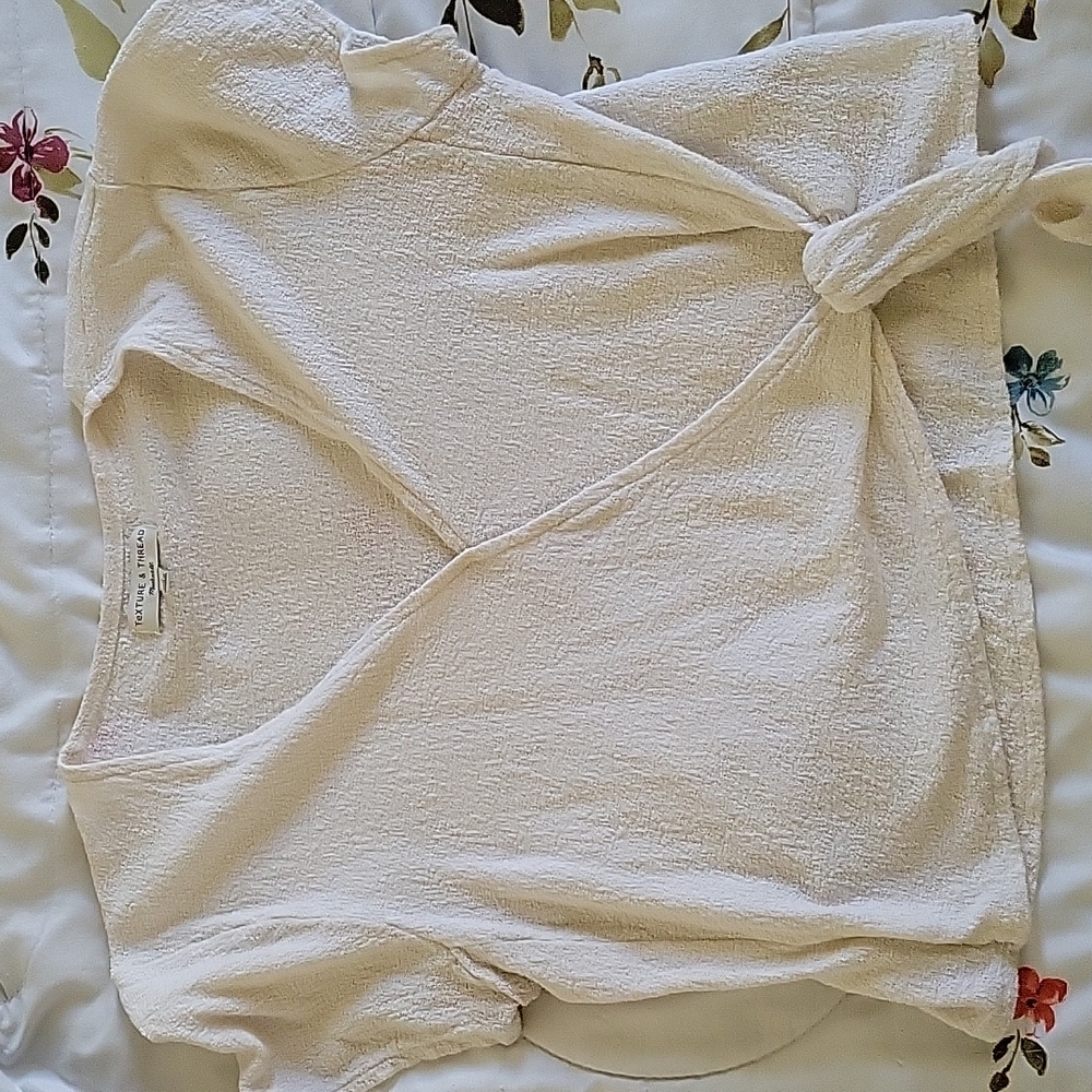 Madewell wrap top
